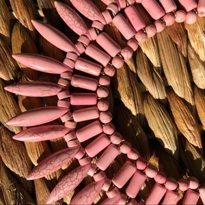 H&M Pink Stone Necklace